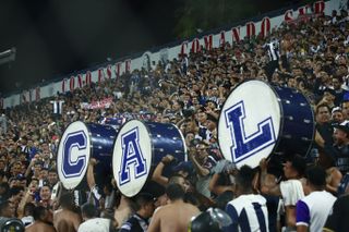 Alianza Lima fans at the Estadio Alejandro Villanueva during a Copa Libertadores clash against Atlético Mineiro in June 2023.