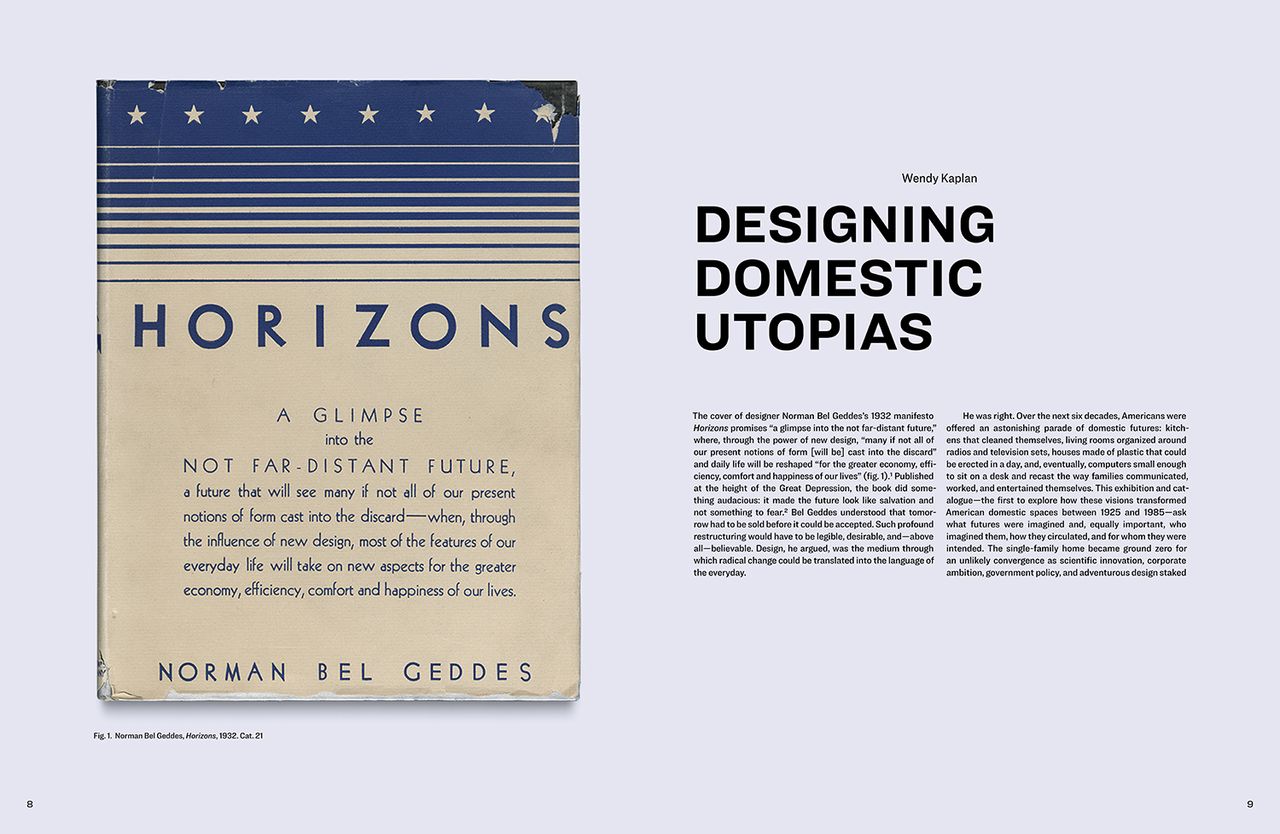 A selection of spreads from House of the Future