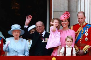 princess charlotte trooping of colour 2017
