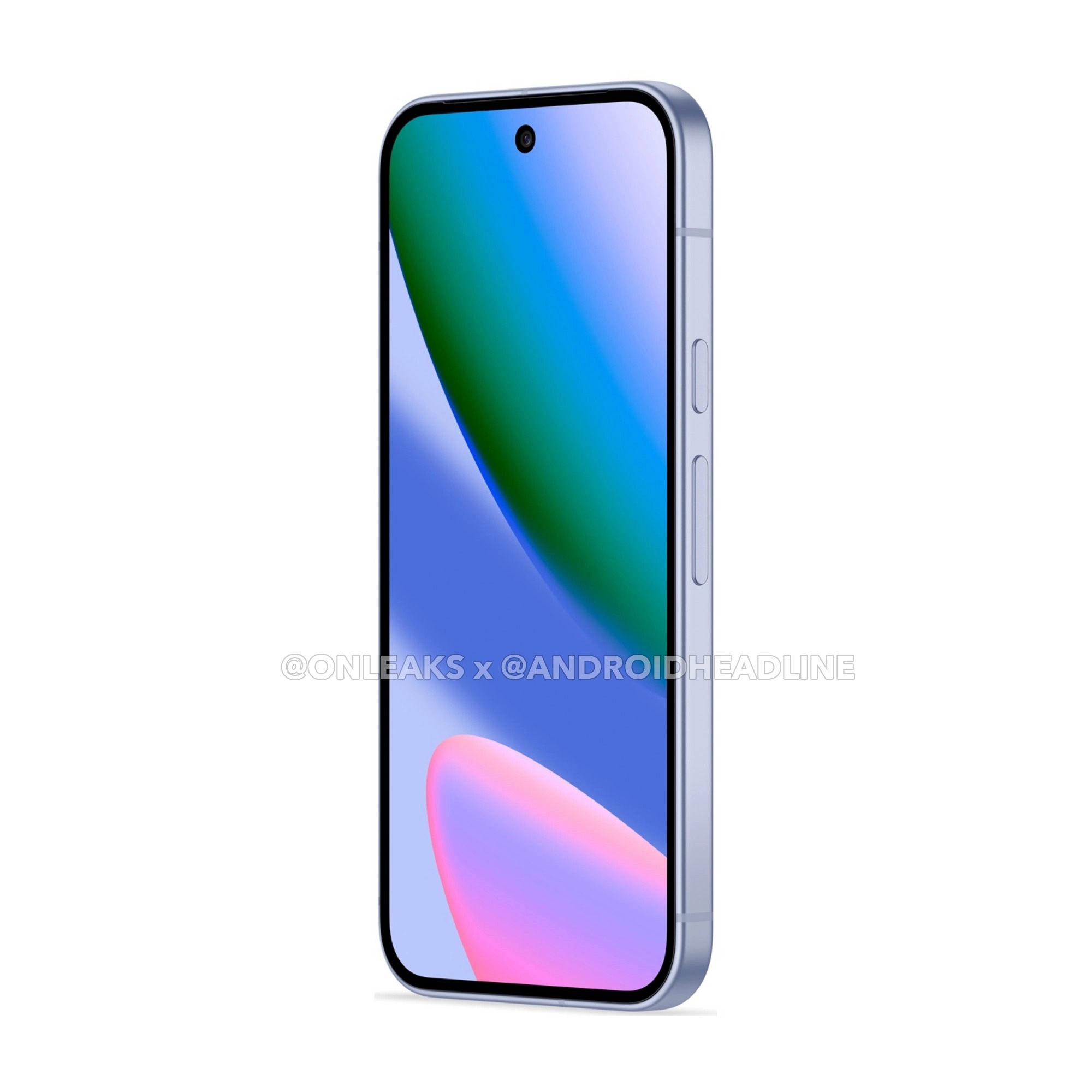 Leaked render of the Google Pixel 10
