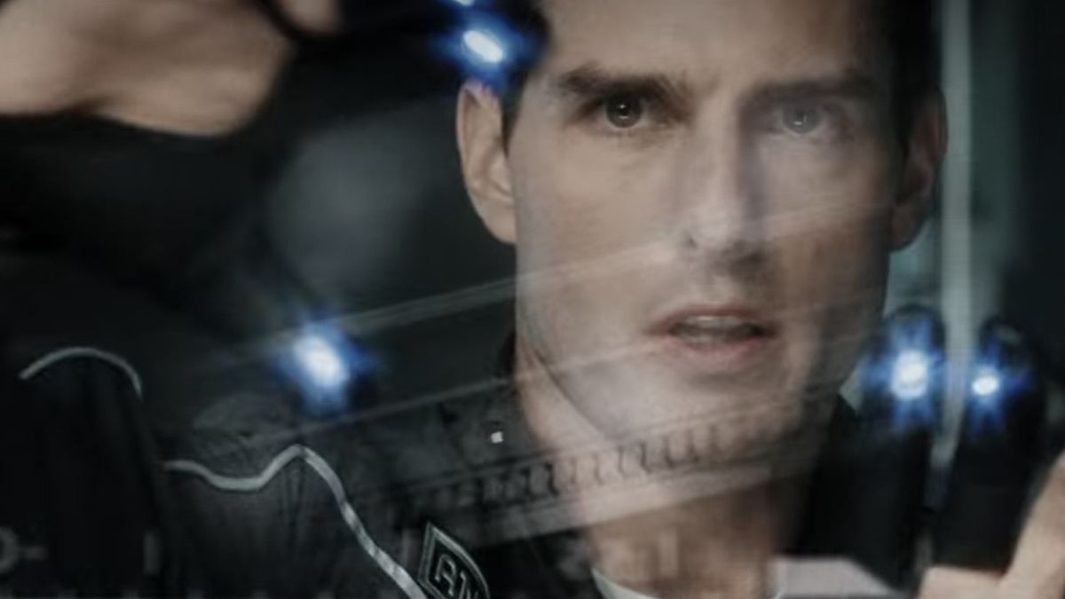 Tom Cruise in Minority Report