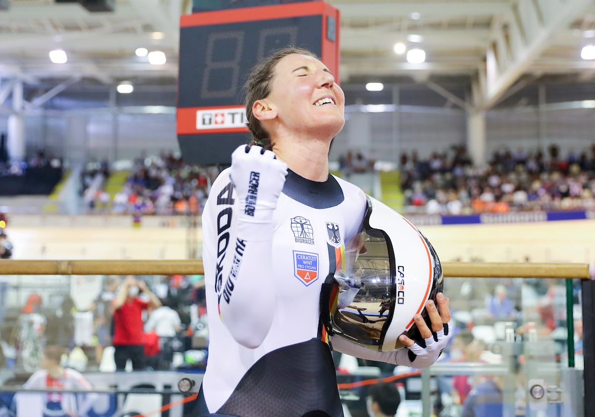 Lisa Brennauer (Germany) wins Individual Pursuit