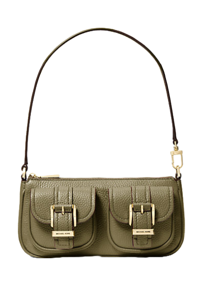 Michael Kors, Zoe Small Pebbled Leather Pochette