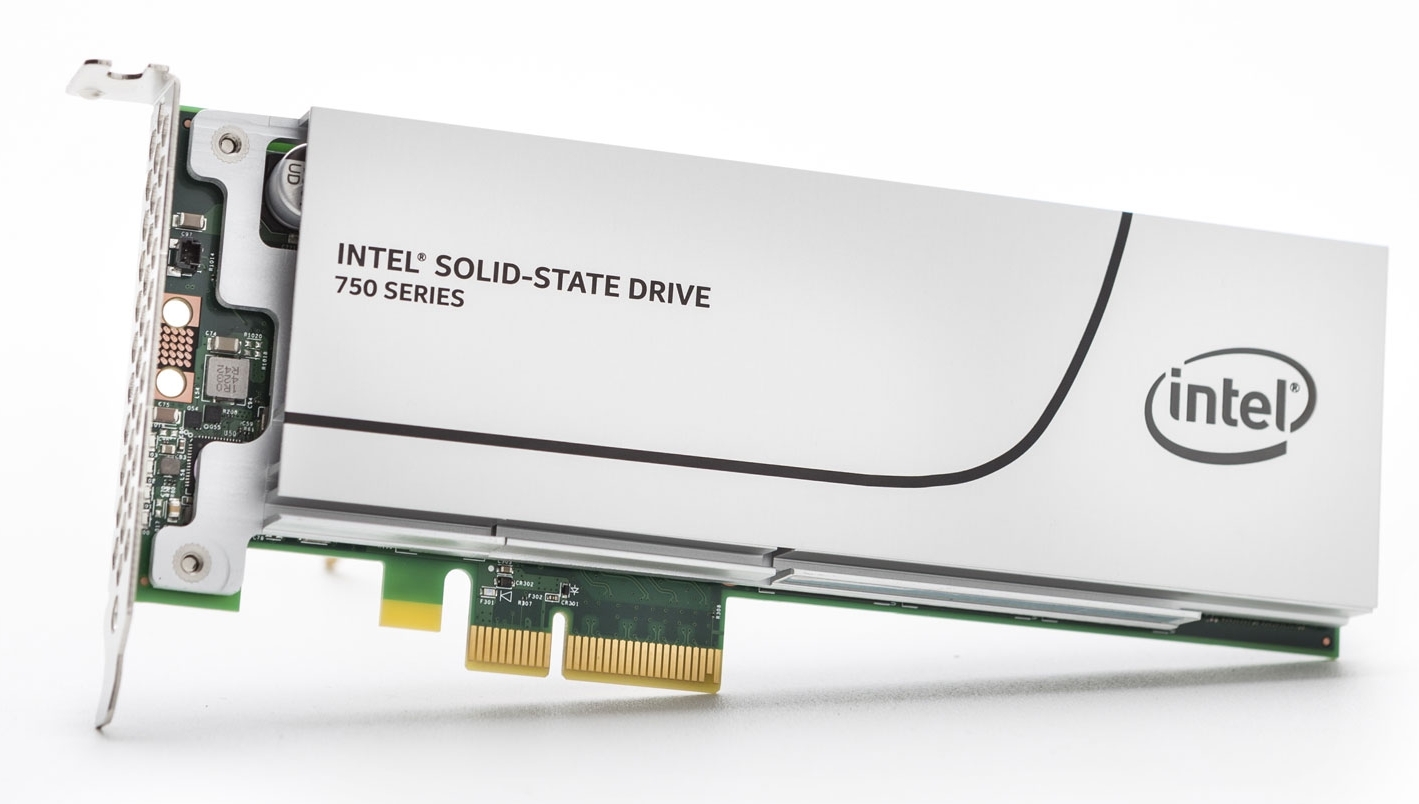 This SSD uses a PCIe connection for improved speeds