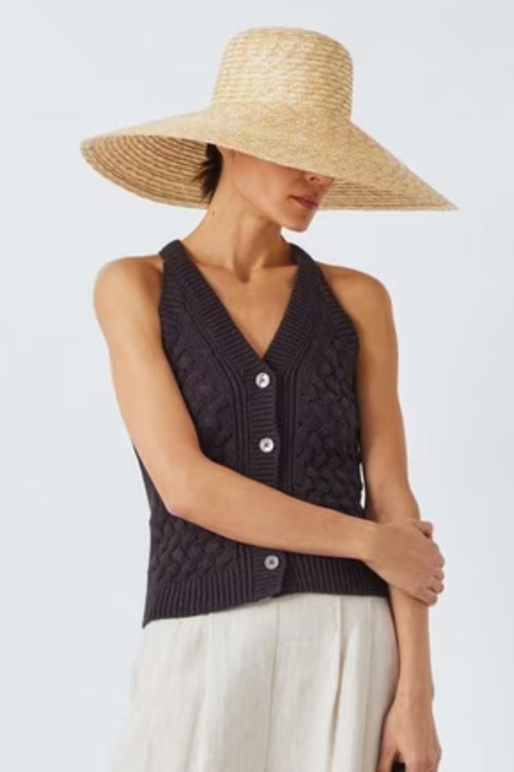John Lewis Wide Brim Sun Hat