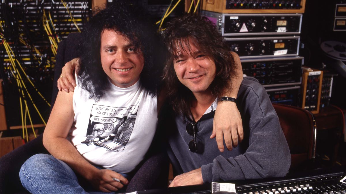Eddie Van Halen and Steve Lukather