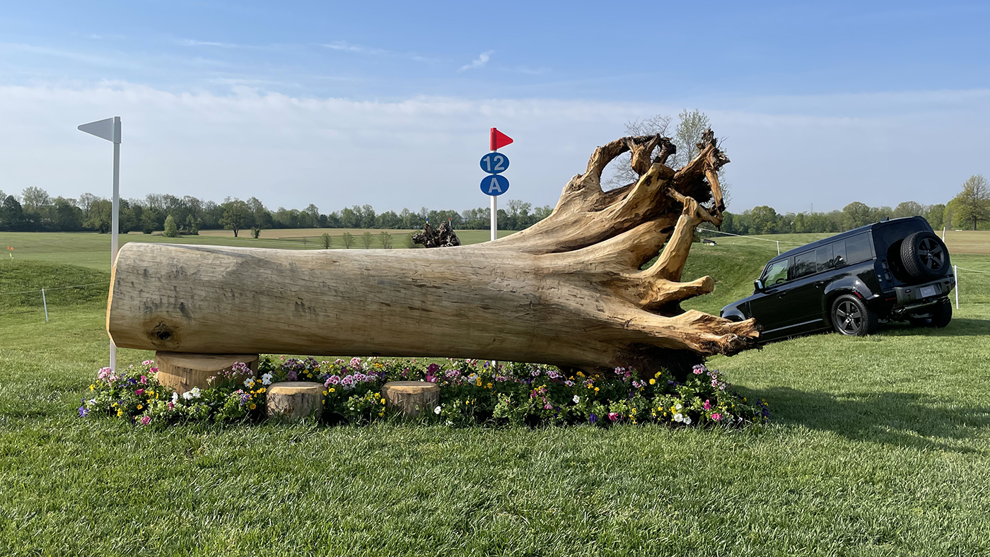 Kentucky Three-Day Event cross-country course 2023: fence 12a