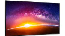 The sun rising on a new Sharp NEC 4K UHD Displays E series line up.