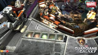 Pinball FX2 Guardians of the Galaxy table
