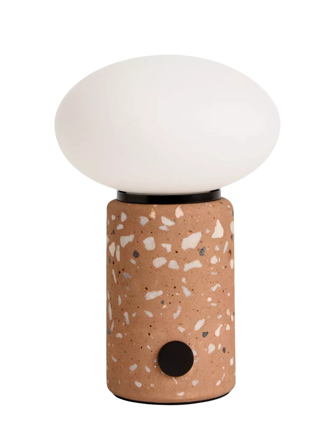 MADE.com, Mirissa Rechargeable Portable Terrazzo Table Lamp in Brown