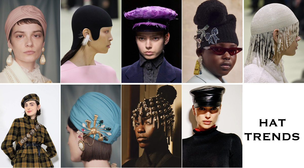 Les tendances des chapeaux de cet hiver font toute la tenue