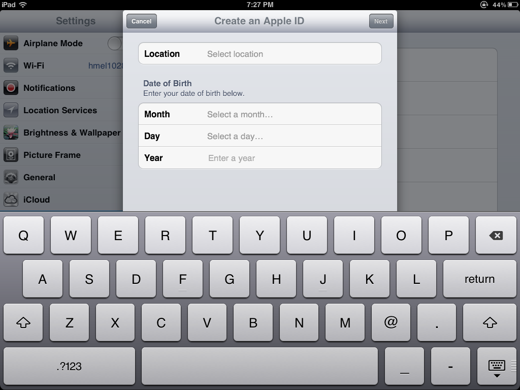 how to figure out your email on ipad