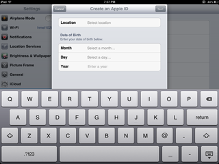How to set up a free iCloud email account on your new iPad