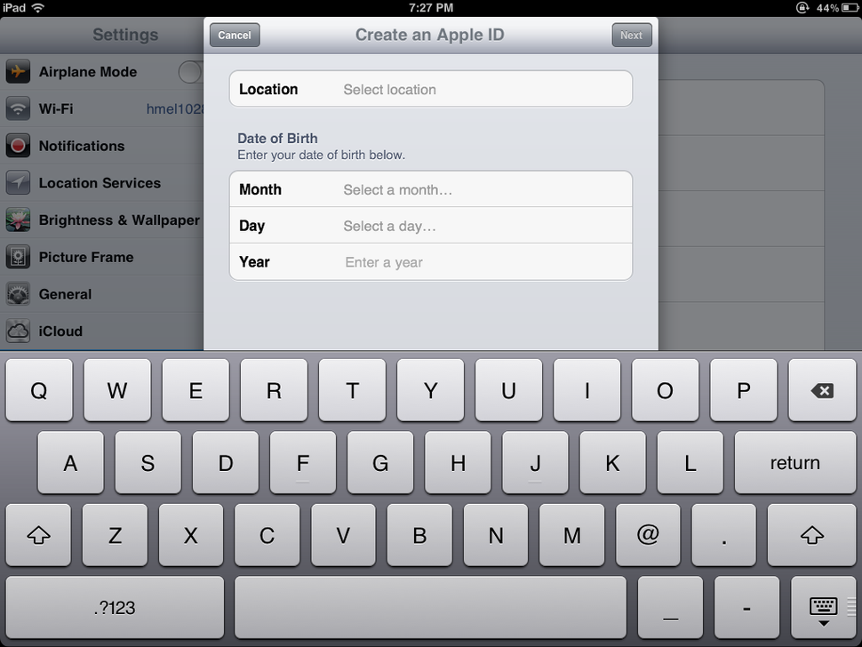 how do l send an email from my ipad