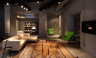 Lissoni has stripped back the 300 sq m space to reveal