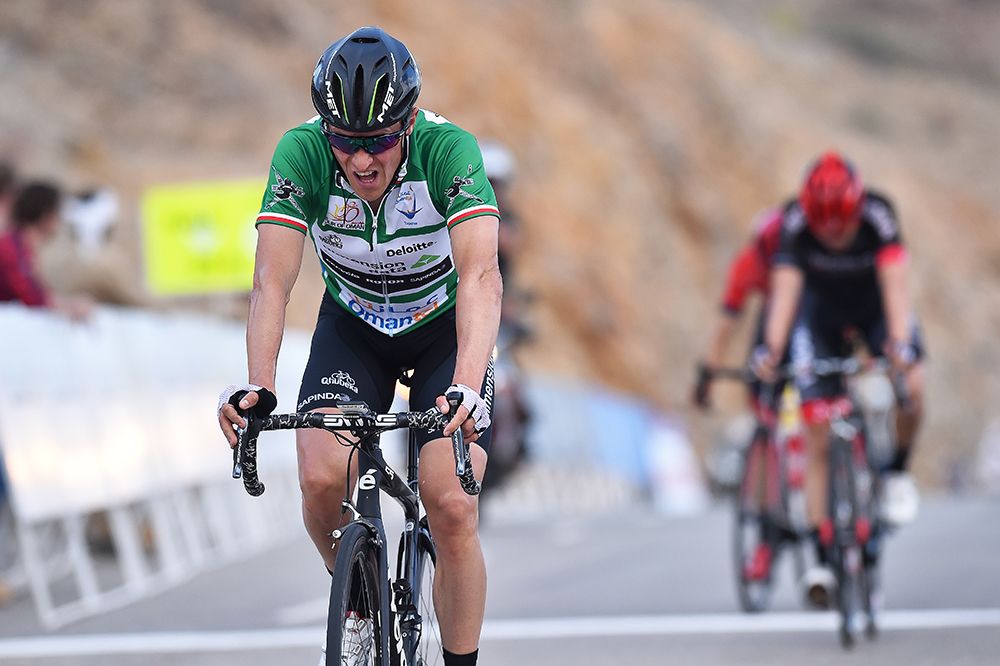 Serge Pauwels crosses the line