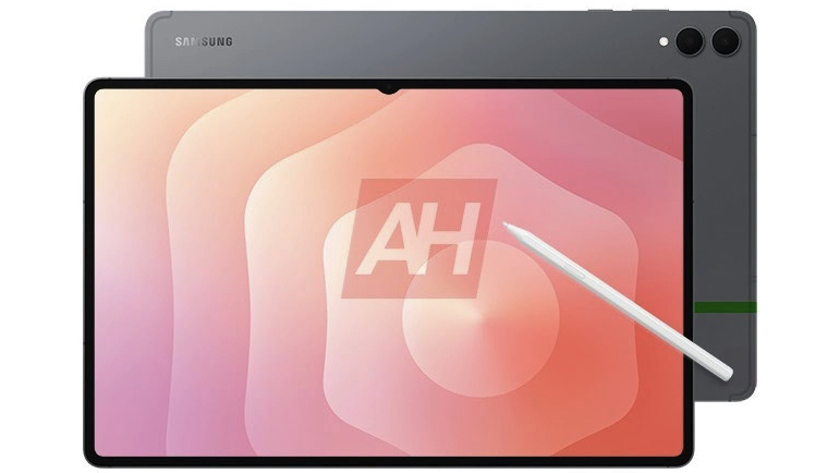 A leaked render of the Samsung Galaxy Tab S11 Ultra