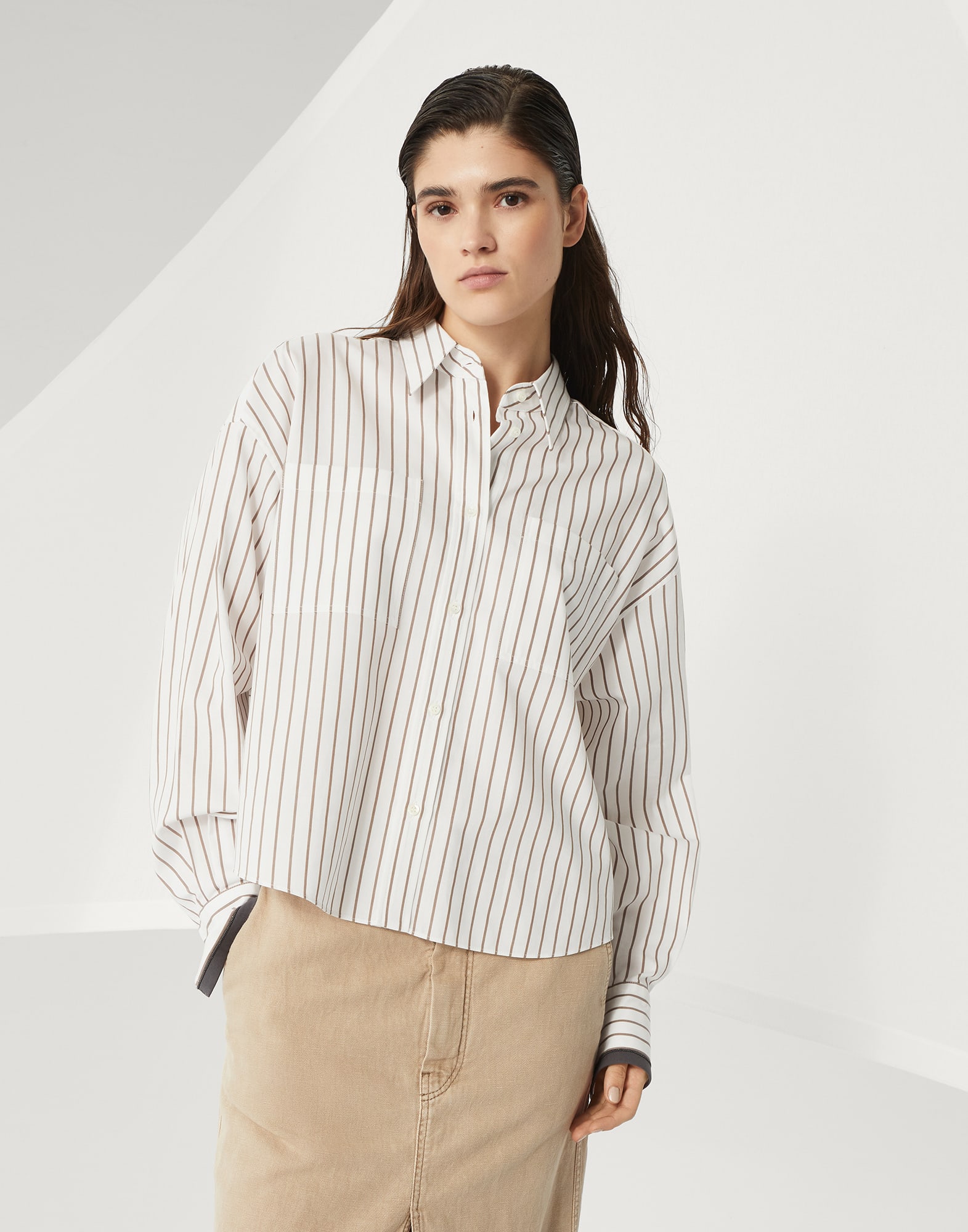 Shirt With Monili