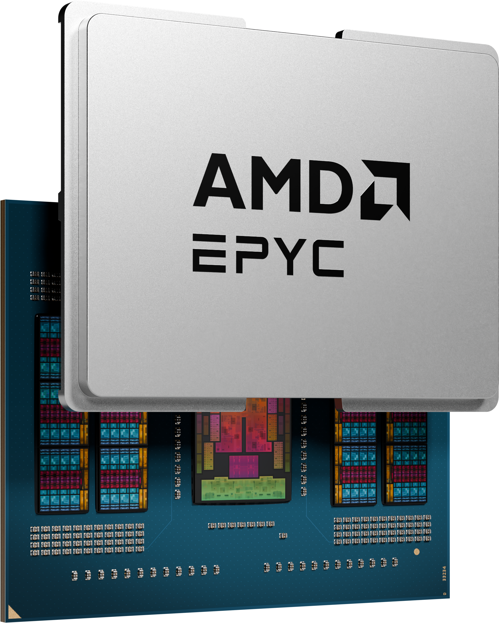 An AMD EPYC CPU