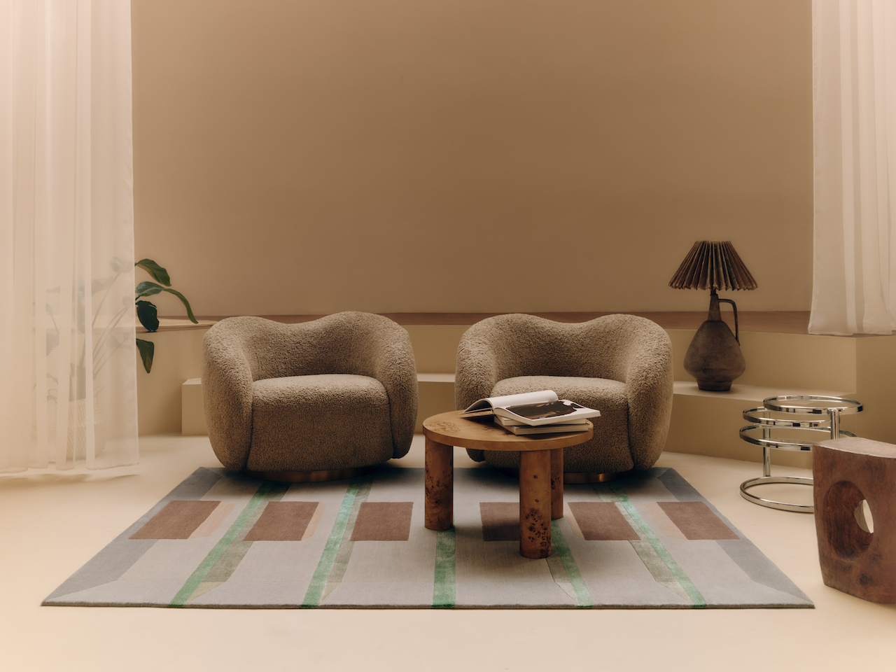 Deirdre Dyson melange rug collection