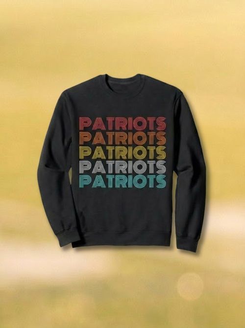 Vintage-style Patriots Sweatshirt