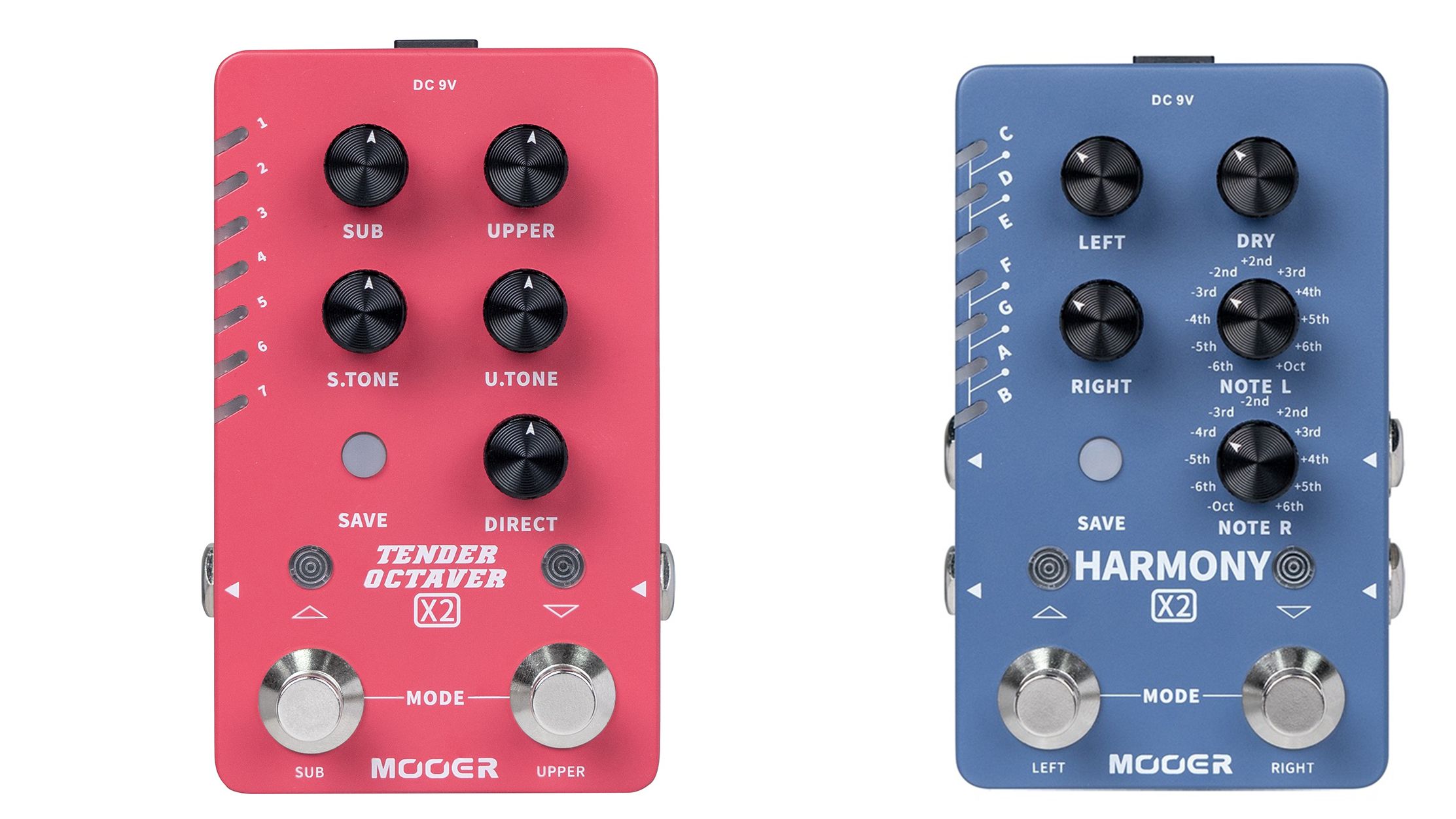新品：Mooer TENDER OCTAVER X2 NAMM 2024: Are Mooer Audio's X2 Tender Octaver and Harmony
