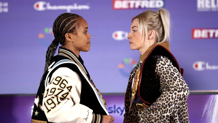 Natasha Jonas and Lauren Price face off ahead of their March 2025 unification fight.