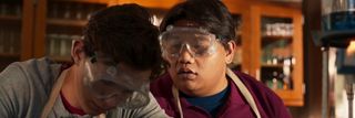 Spider-Man: Homecoming Peter and Ned lab talk
