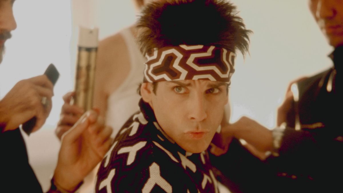 Ben Stiller in Zoolander.