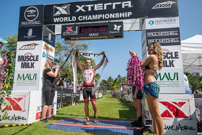 Ruben Ruzafa wins the Xterra Worlds