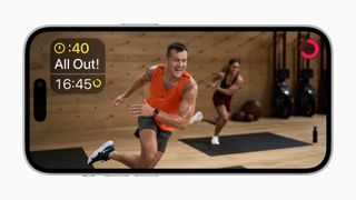 Apple Fitness+ on iPhone