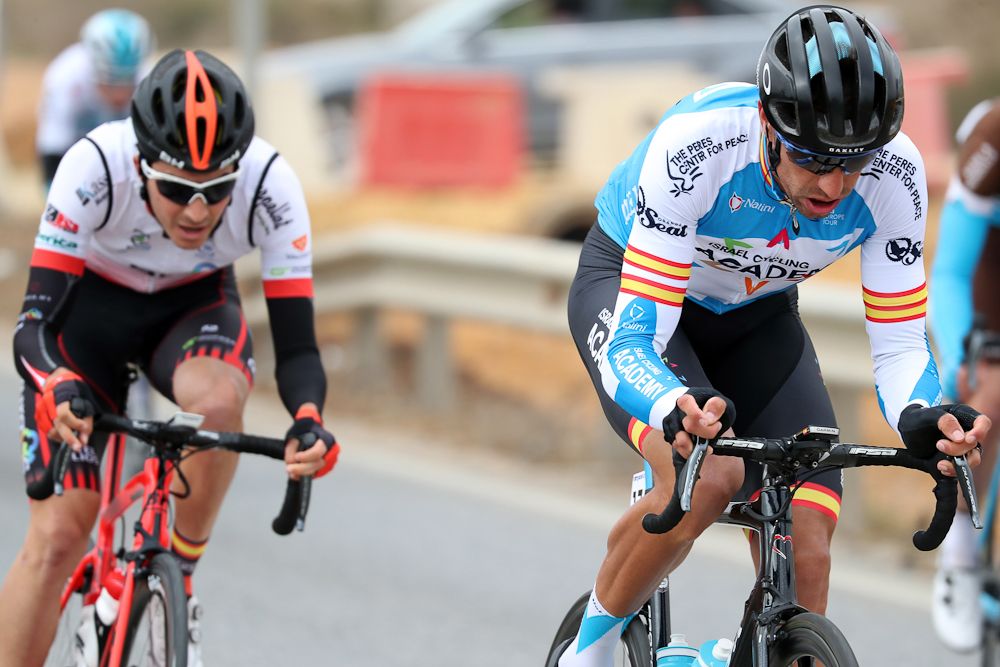 Ruben Plaza (Israel Cycling Academy) finishes stage 4 at Ruta del Sol