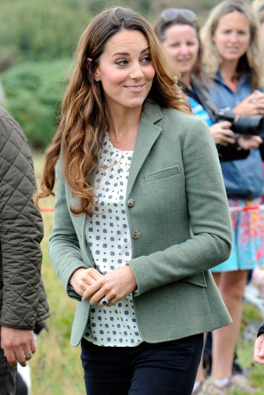 Kate Middleton makes her first public appearance in Anglesey