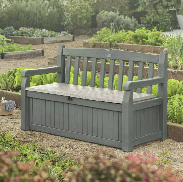 argos garden bench with storage