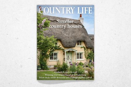 Cover of Country Life 15 April 2026, featuring a thatched cottage in Honington, Warwickshire photographed by Stephen Sykes