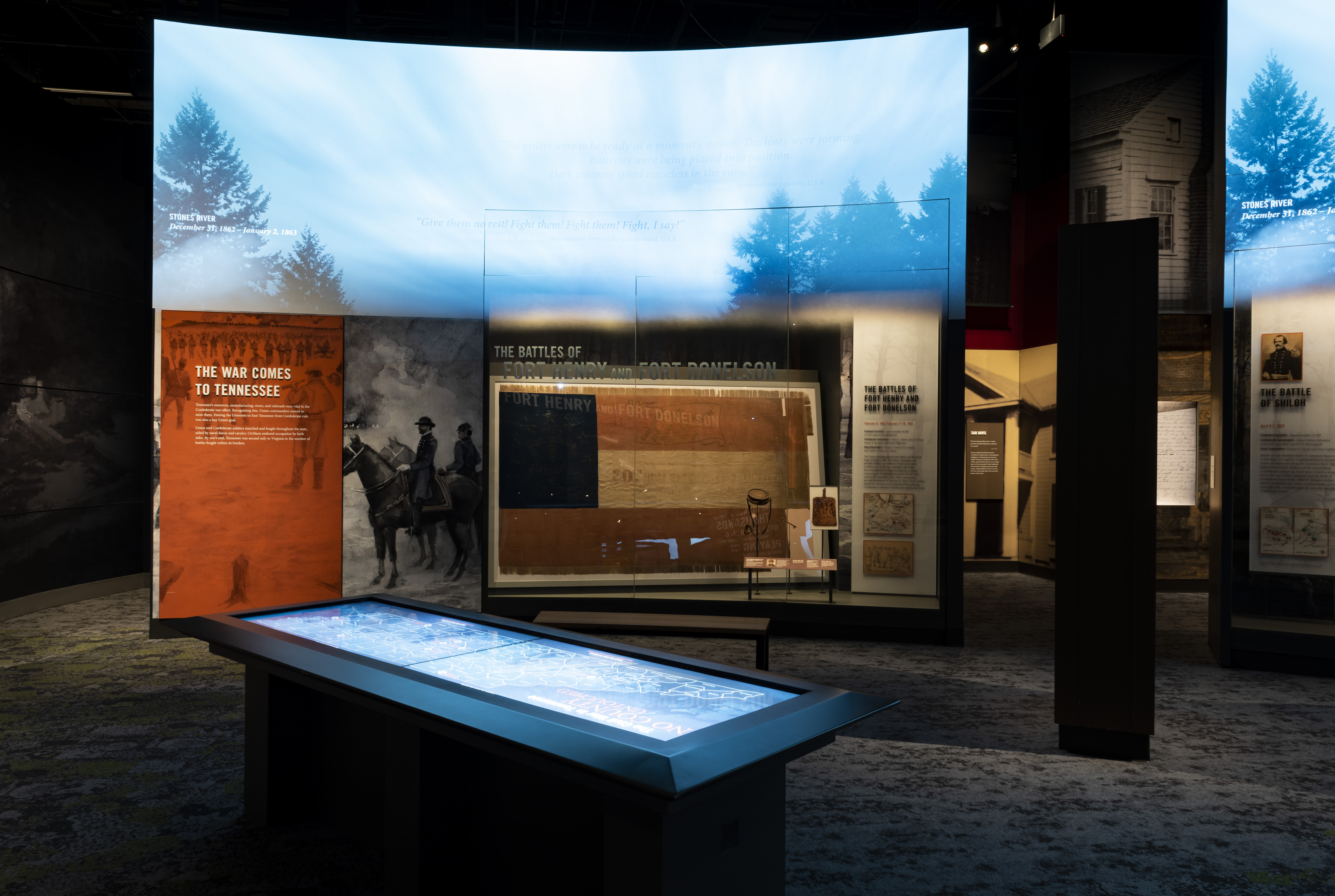 Tennessee State Museum Civil War and Reconstruction exhibit