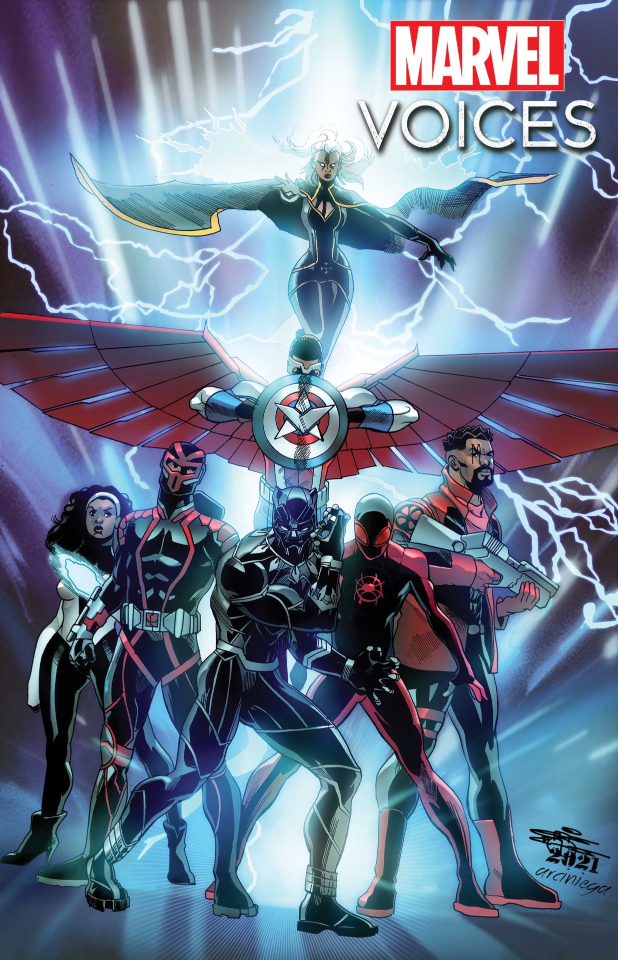 Marvel's Voices: Legacy #1 kapağı