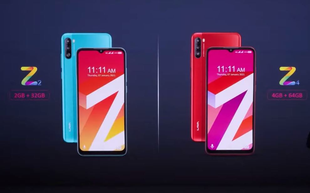 Lava Z2 and Z4