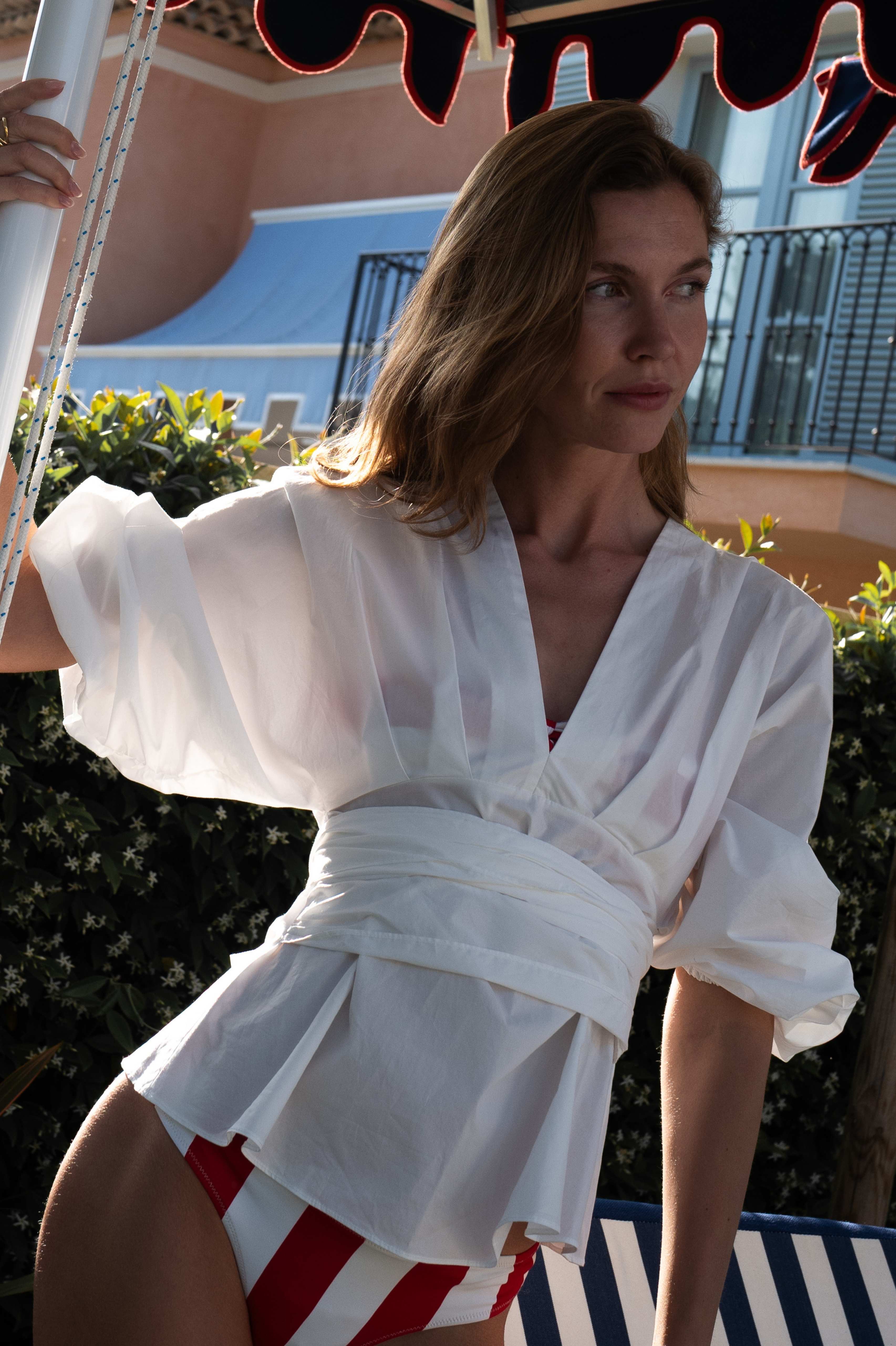 Kaia Top in Ivory