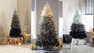 Grey Ombre Christmas trees
