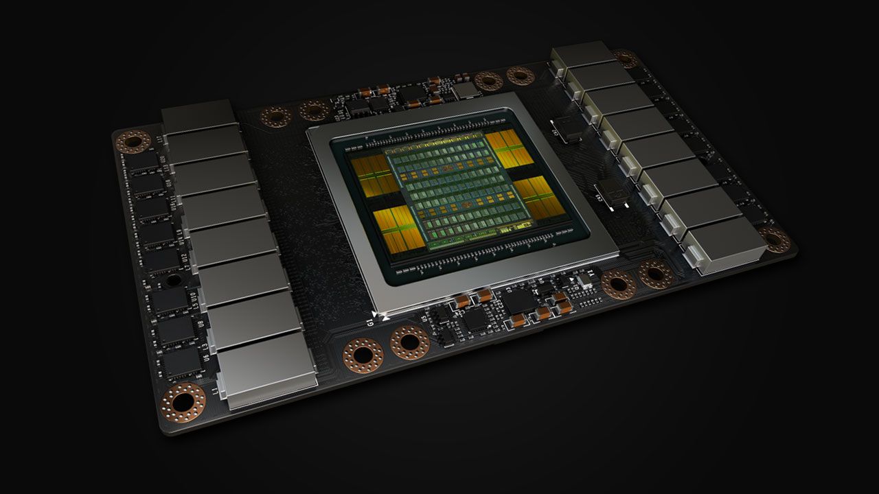 Genv Gpu Nvidia reveals Volta GV100 GPU and the Tesla V100 | PC Gamer