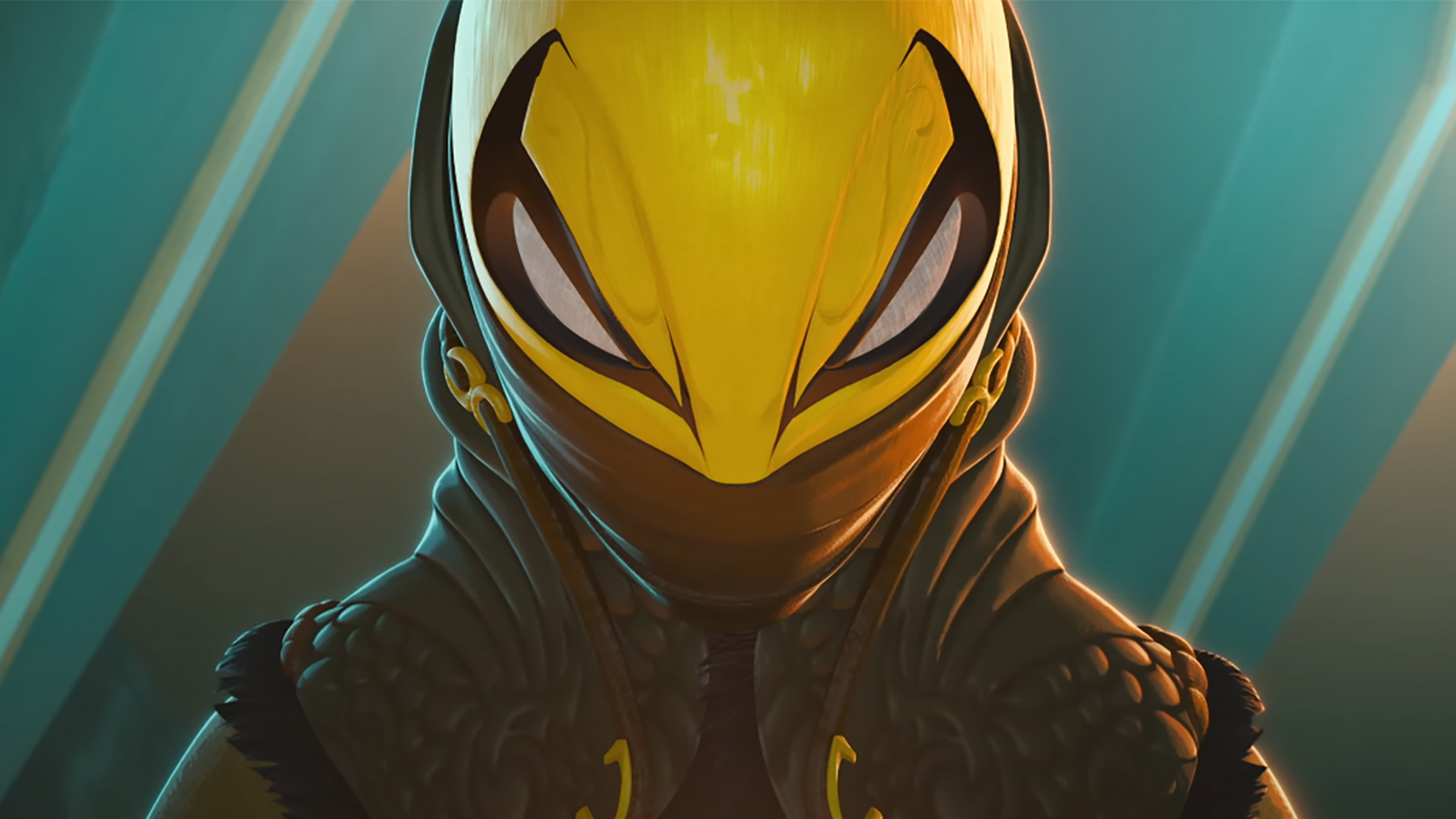 Close up on Iron Fist in the trailer for Eyes of Wakanda