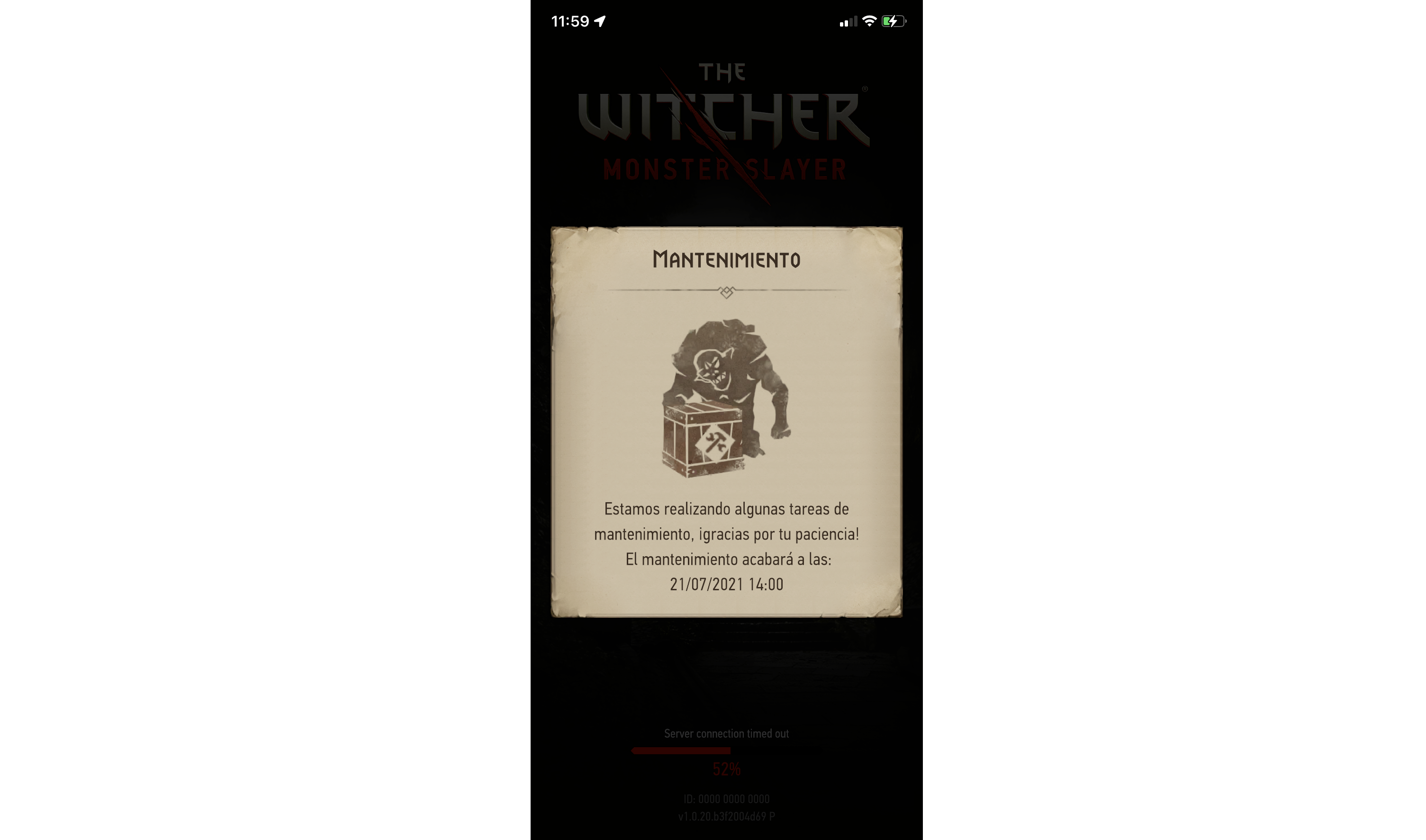 The Witcher: Monster Slayer en mantenimiento
