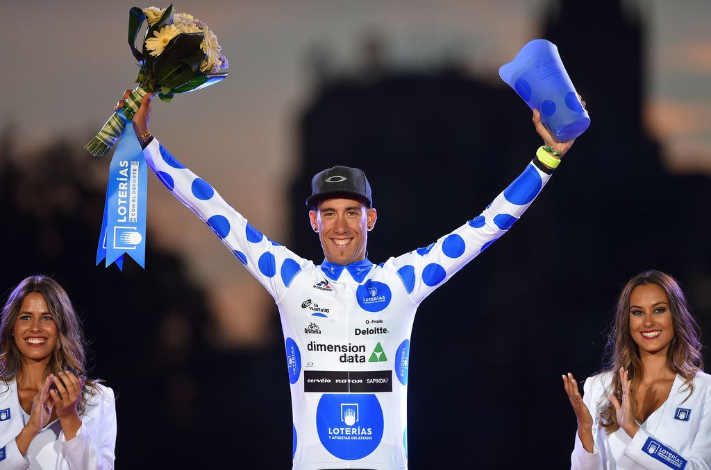 For the second year running Omar Fraile is the king of the mountains
