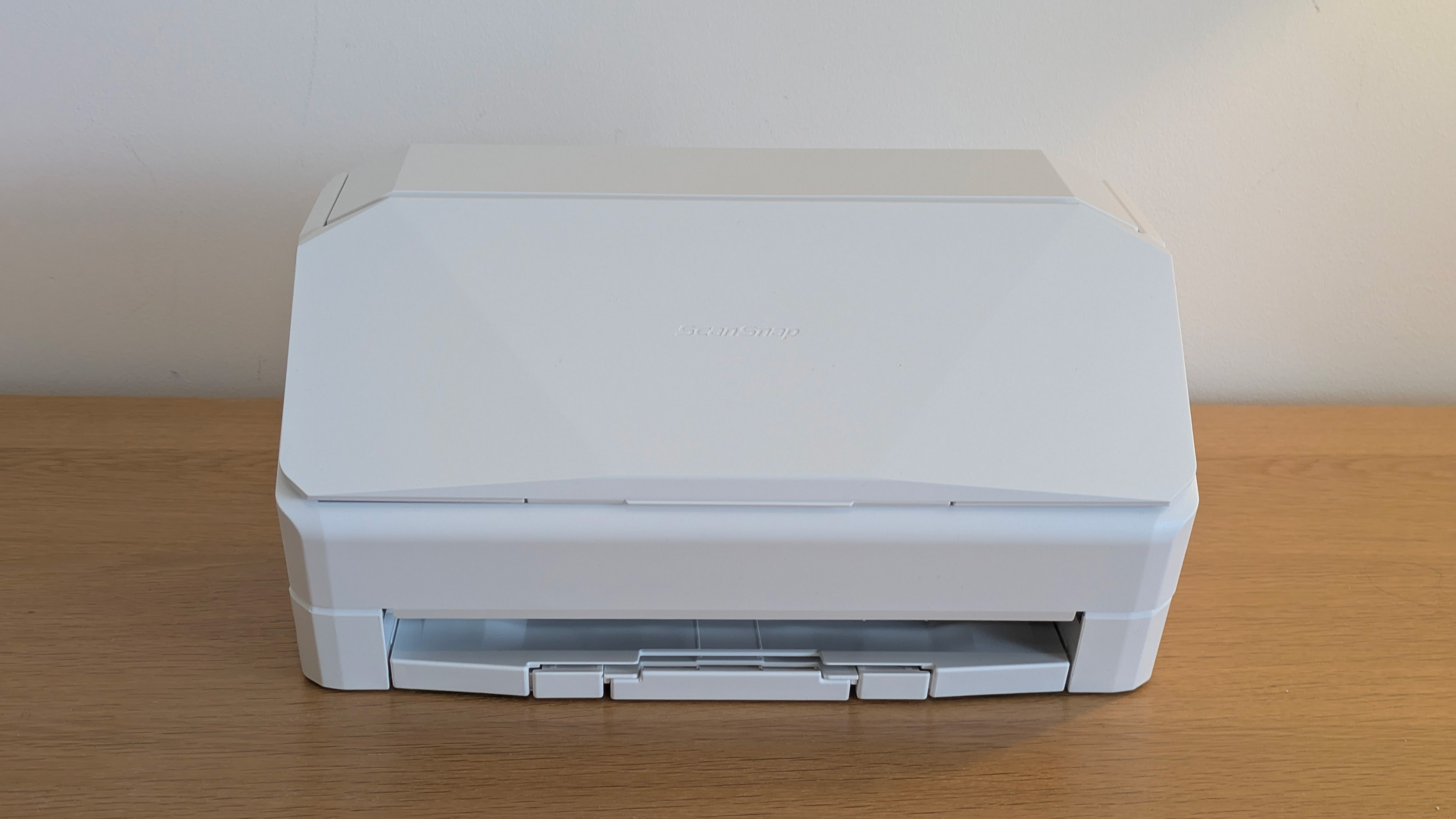 The Ricoh ScanSnap iX2500 on a desk