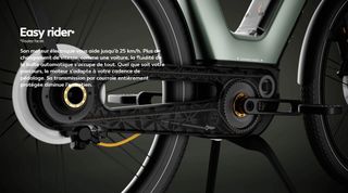 Decathlon Magic Bike concept bike automatic transmission cutaway