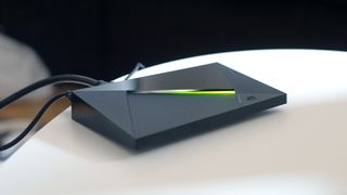 A photo of the Nvidia Shield TV