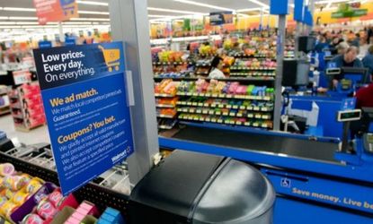 Walmart's low prices may lure thrifty shoppers, but the big box store may also be unknowingly attracting hate groups into their local communities.