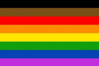 philadelphia people of color inclusive flag