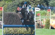 Lynn Symansky and Donner at Burghley 2017